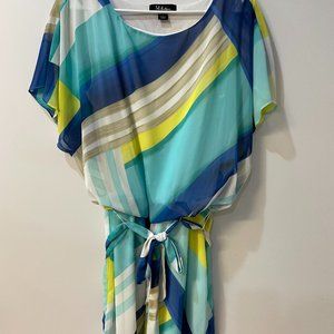 SL Fashions Geometric Style Dress- Size 8